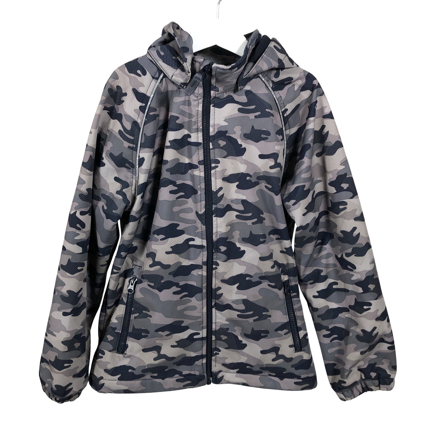 Unisex Name It - Softshell-takki, koko 134 - 140 - Harmaa (1)