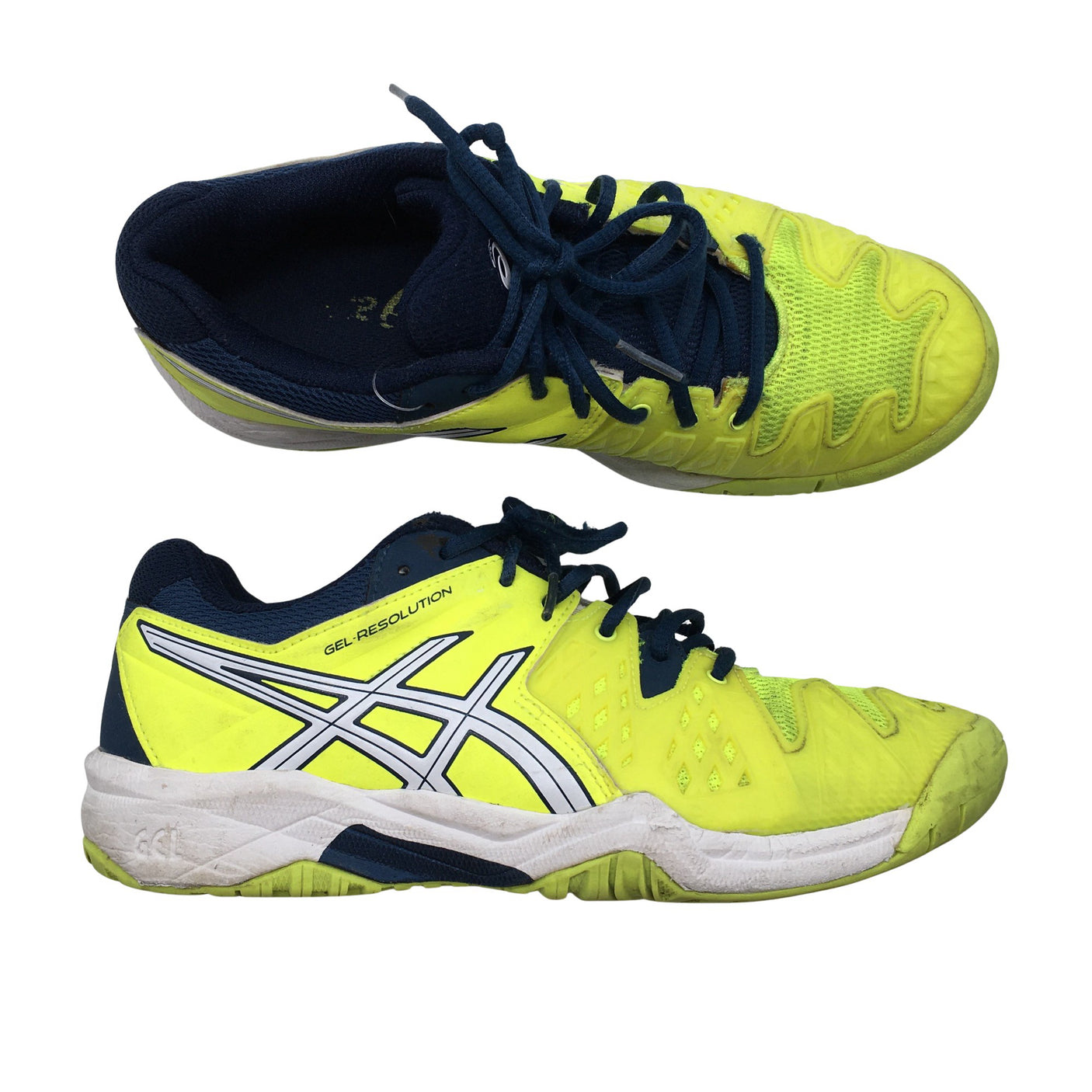 Unisex Asics - Sisäliikuntakengät, koko 37 - Keltainen (1)