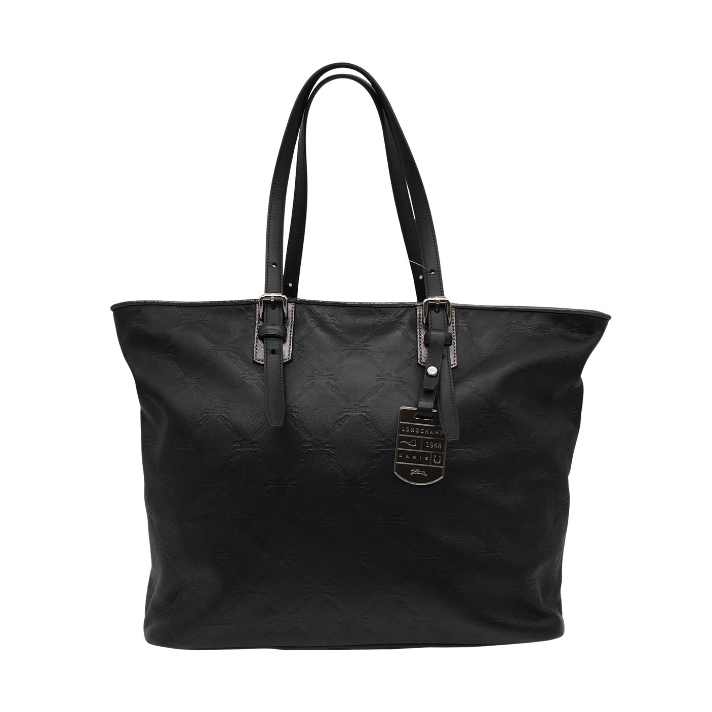 Naisten Longchamp - Käsilaukku, koko Maxi - Musta (1)