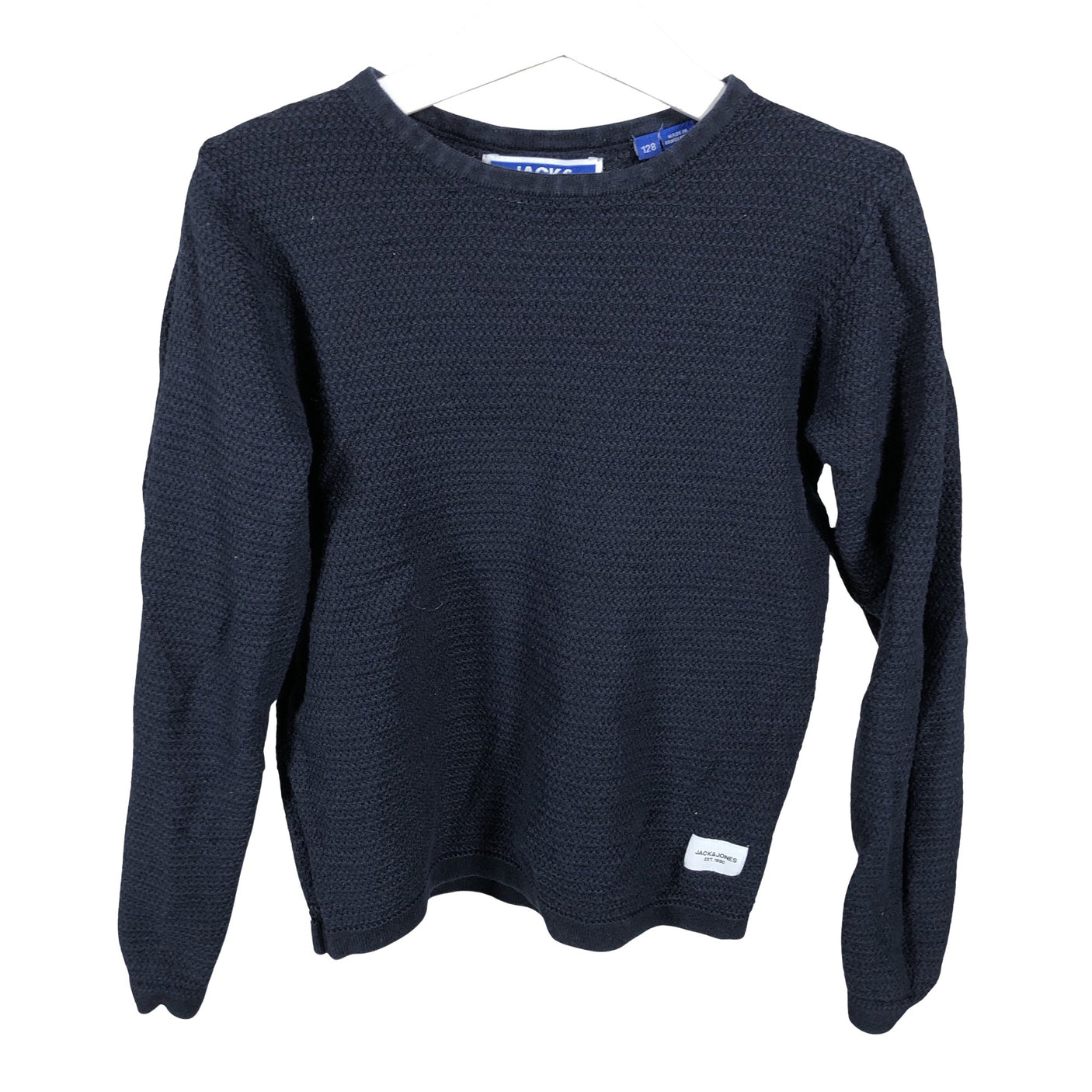 Poikien Jack & Jones - Neulepaita, koko 122 - 128 - Sininen (1)