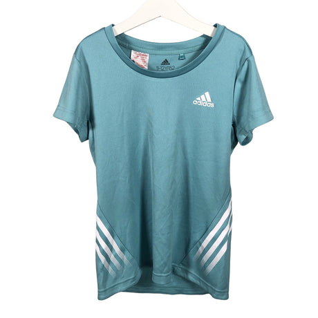 Tyttöjen Adidas - Urheilupaita, lyhyet hihat, koko 146 - 152 - Vihreä ()