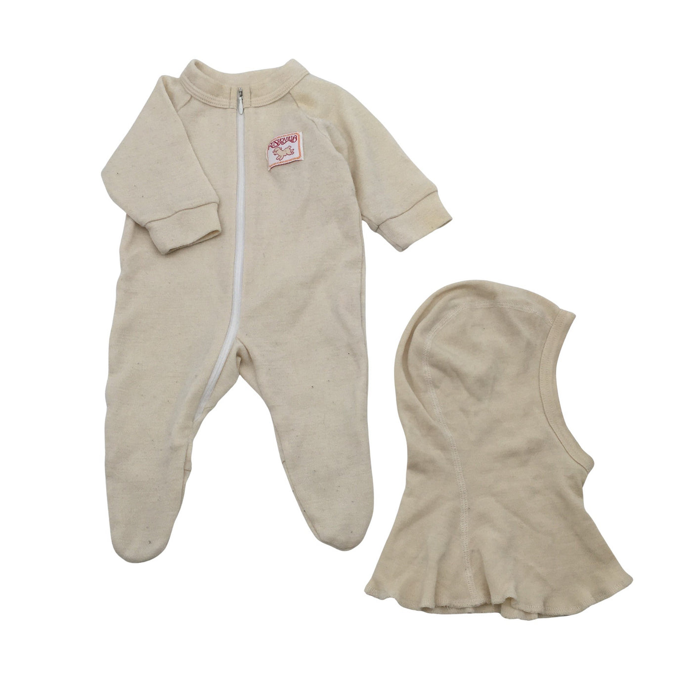 Unisex Ruskovilla - Villahaalari, koko 44 - 50 - Beige (1)