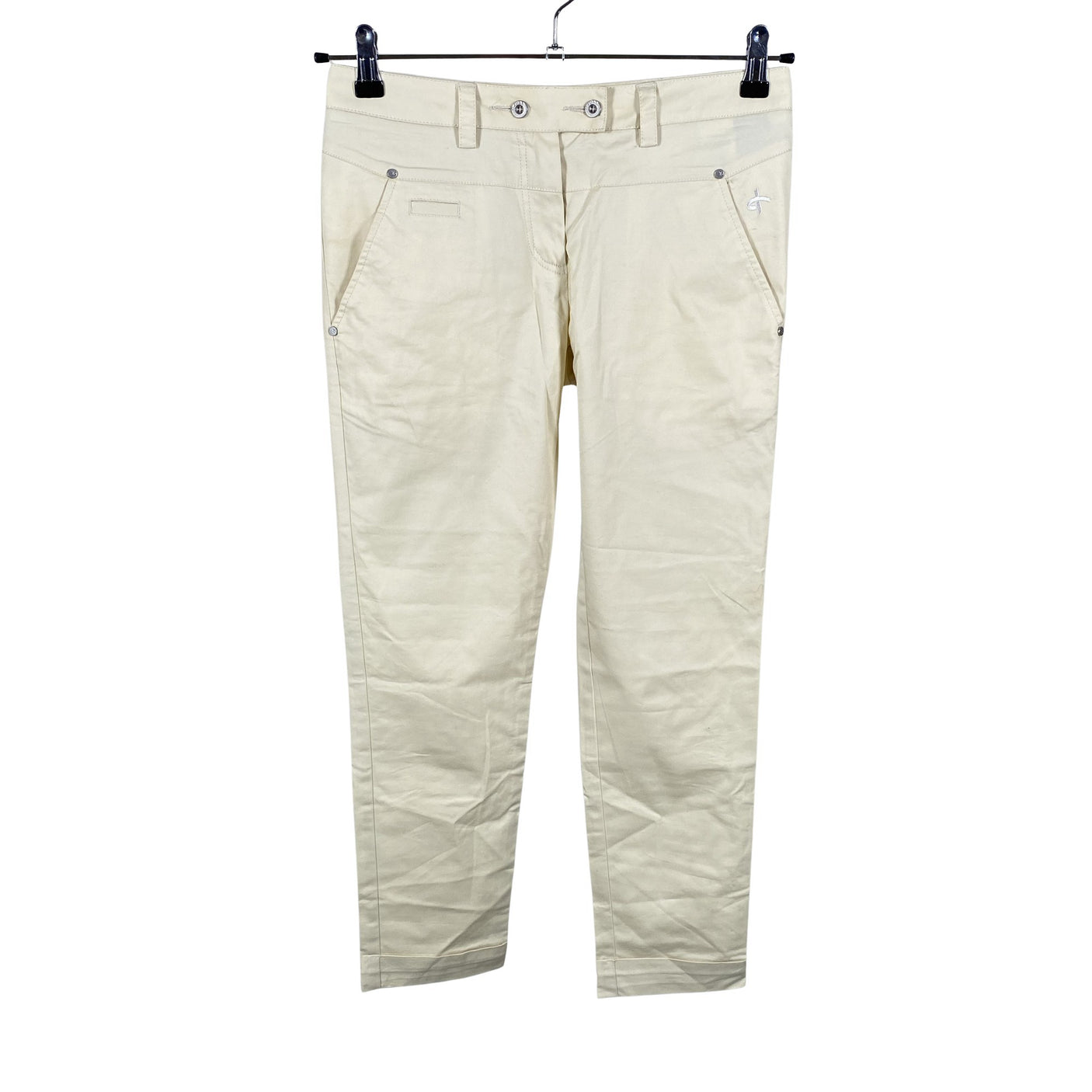Naisten Cross - Kangashousut, koko 36 - Beige (1)
