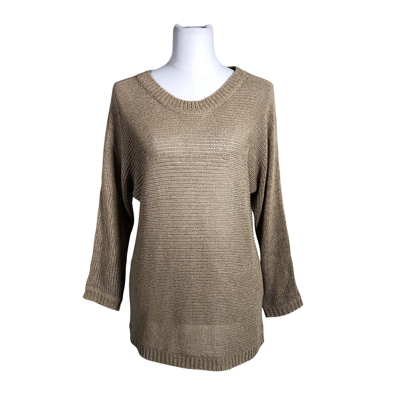 Naisten Sand - Neulepaita, koko 36 - Beige (1)