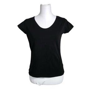 Naisten Massimo Dutti - T-paita, koko 40 - Musta (1)