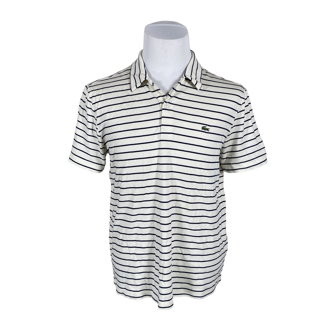 Miesten Lacoste - T-paita, koko XL - Luonnonvalkoinen (1)