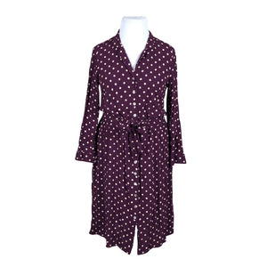 Naisten King Louie - Sifonkimekko, koko 42 - Violetti (1)