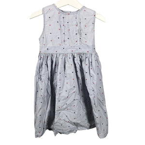 Tyttöjen Collection - Kangasmekko, koko 98 - 104 - Vaaleansininen (1)