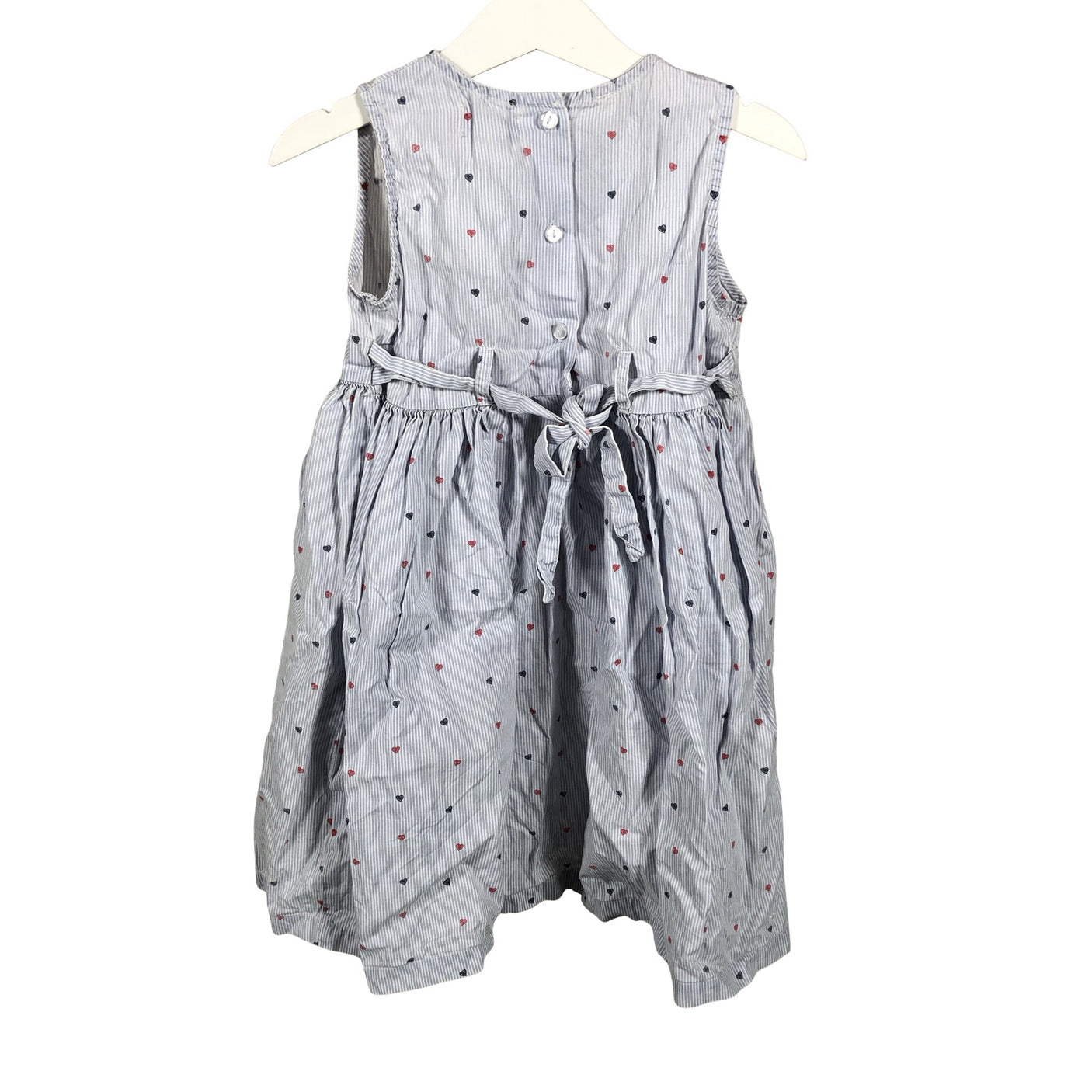 Tyttöjen Collection - Kangasmekko, koko 98 - 104 - Vaaleansininen (2)
