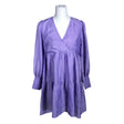 Naisten Magasin - Sifonkimekko, koko 36 - Violetti ()