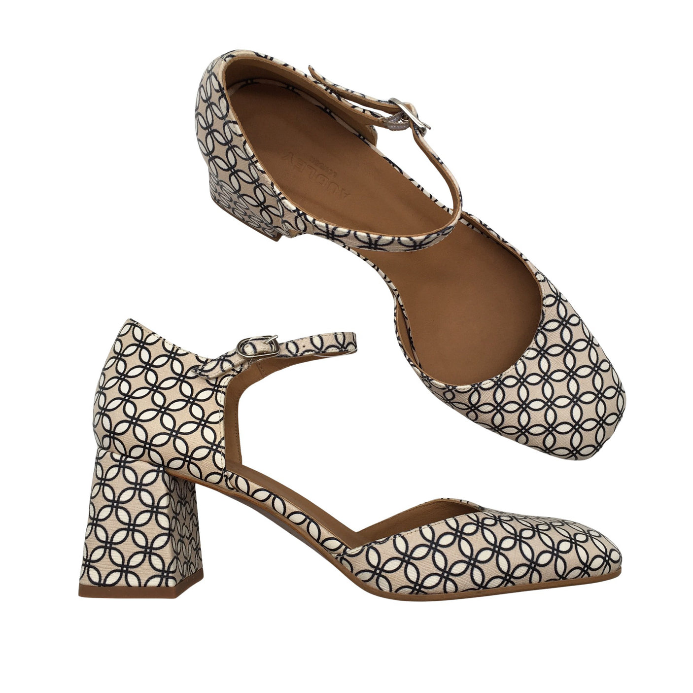 Naisten Audley - Korkokengät, koko 40 - Beige (1)