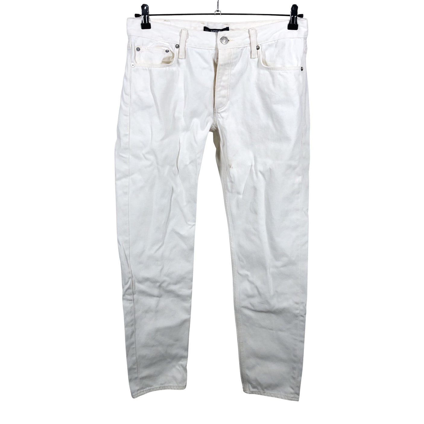 Miesten Jack & Jones - Farkut, koko W33 - Valkoinen (1)