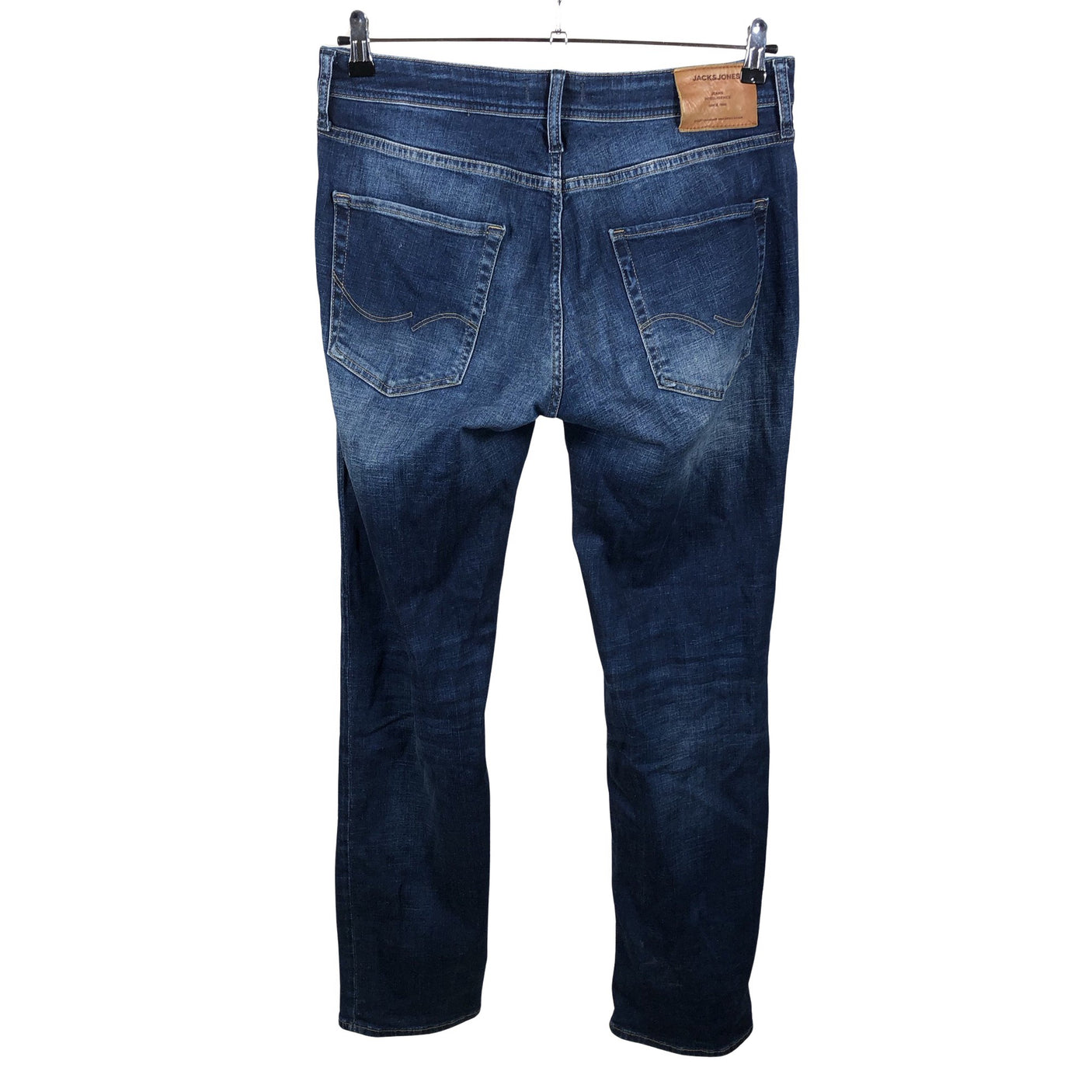 Miesten Jack & Jones - Farkut, koko W32 - Sininen (2)