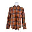 Miesten Superdry - Flanellipaita, koko L - Oranssi ()