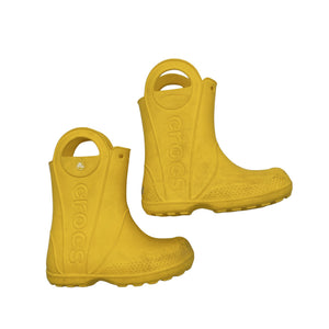 Unisex Crocs - Kumisaappaat, koko 31 - Keltainen (1)