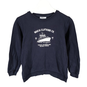 Unisex Makia - Collegepaita, koko 146 - 152 - Sininen (1)
