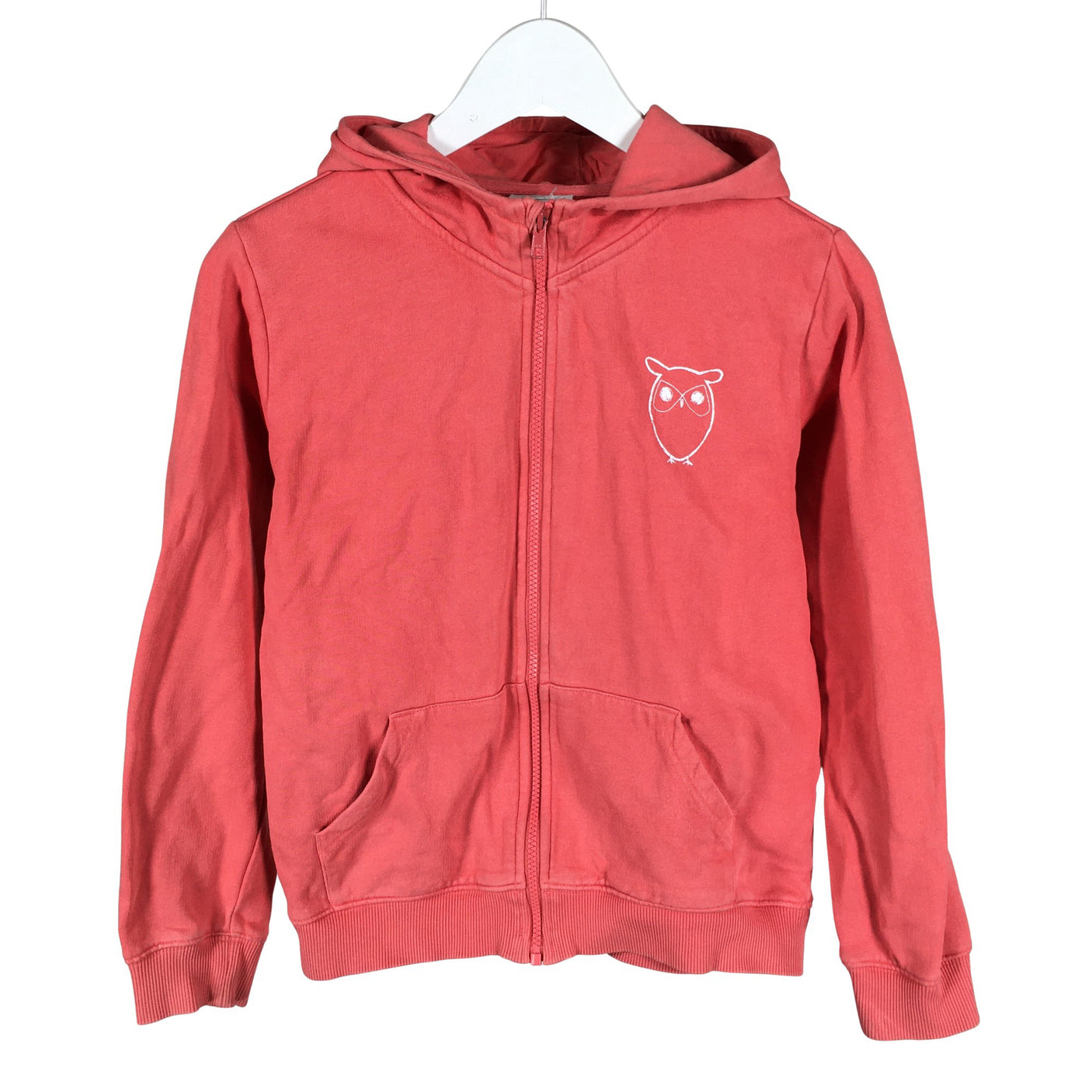 Unisex Knowledge Cotton Apparel - Huppari, koko 146 - 152 - Vaaleanpunainen (1)
