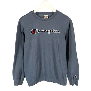 Unisex Champion - Collegepaita, koko 158 - 164 - Sininen (1)