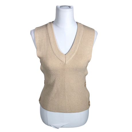 Naisten b.Young - Neuleliivi, koko 36 - Beige ()