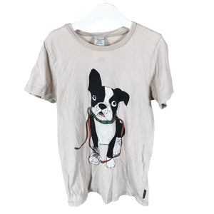 Unisex Polarn O. Pyret - T-paita, koko 134 - 140 - Beige (1)