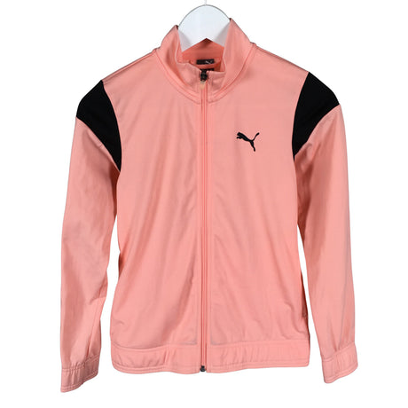 Tyttöjen Puma - Verryttelytakki, koko 146 - 152 - Vaaleanpunainen ()