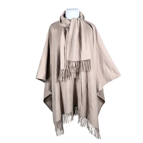 Naisten Beaumont - Poncho, koko 42 - Beige ()