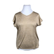 Naisten Icepeak - Urheilupaita, lyhyet hihat, koko 42 - Beige ()
