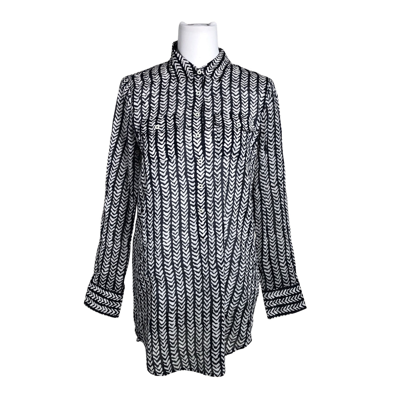 Naisten J. Crew - Kangastunika, koko 36 - Sininen (1)