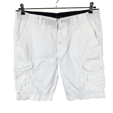 Miesten Calvin Klein Jeans - Shortsit, koko W32 - Valkoinen ()
