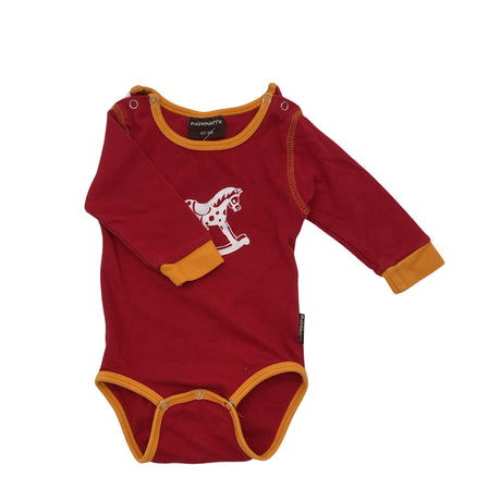 Unisex Maxomorra - Body, koko 62 - 68 - Punainen ()