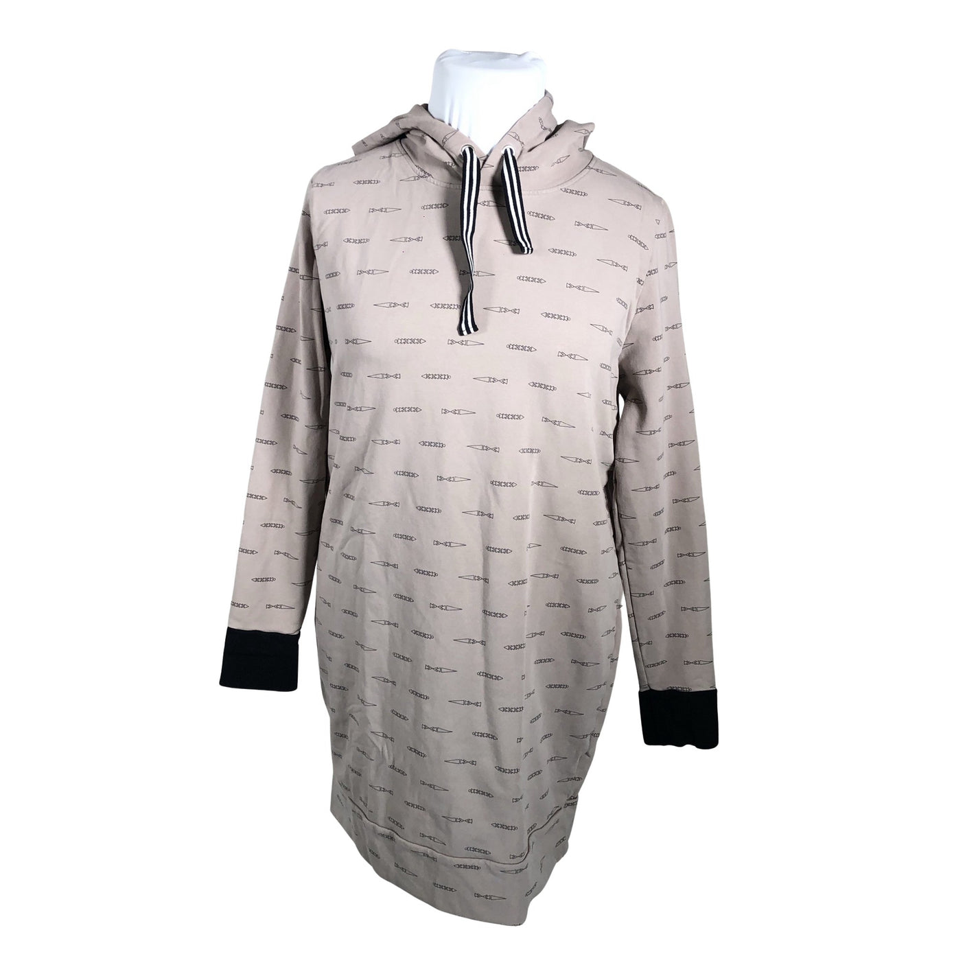 Naisten NOSH - Collegetunika, koko 46 - Beige (1)