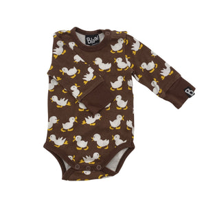 Unisex Blaa - Body, koko 50 - 56 - Ruskea (1)