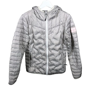 Naisten Superdry - Kevytuntuvatakki, koko 38 - Harmaa (1)