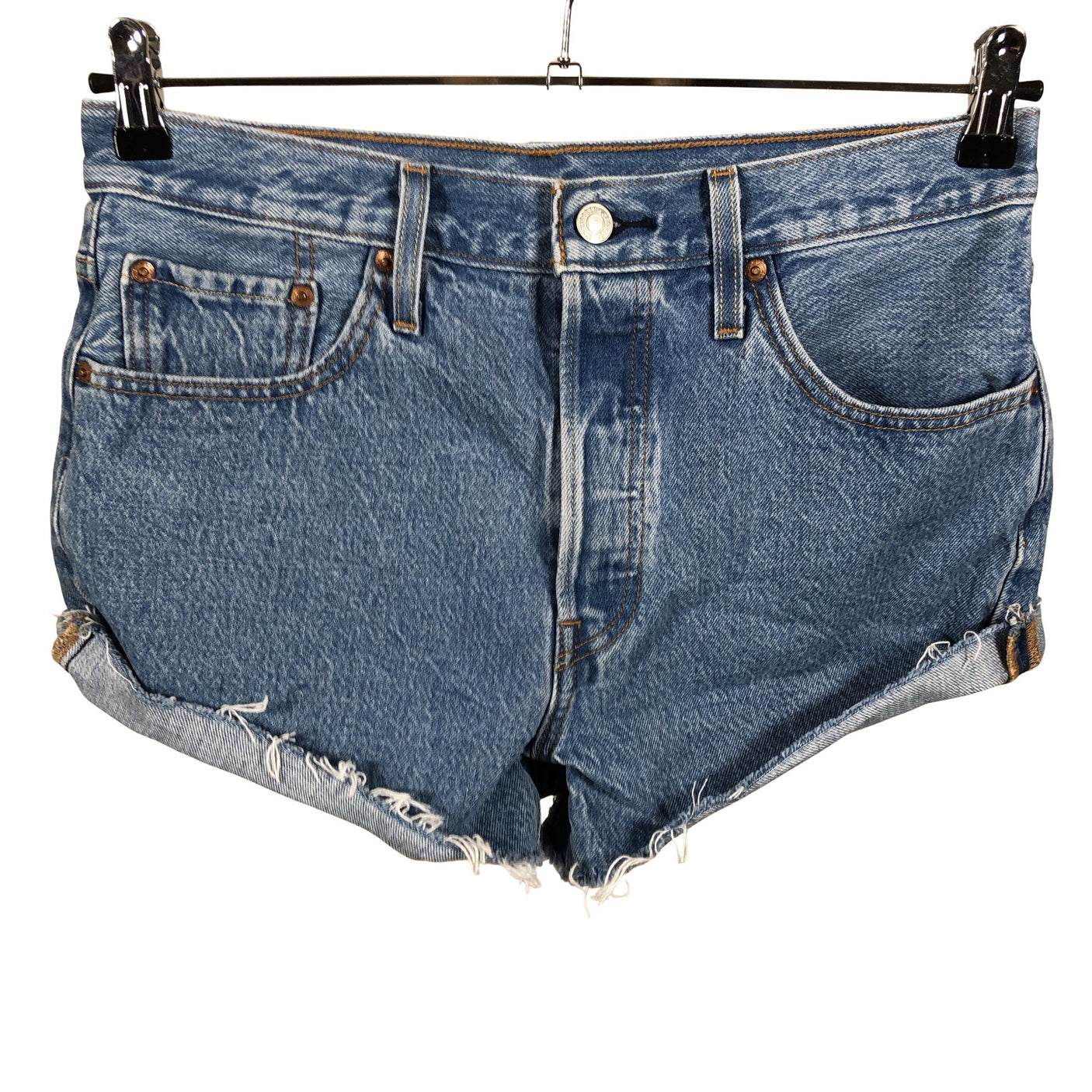 Naisten Levi's - Farkkushortsit, koko W29 - Sininen (1)