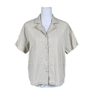 Naisten Soyaconcept - Lyhythihainen pusero, koko 36 - Beige (1)