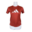 Naisten Adidas - Urheilupaita, lyhyet hihat, koko 34 - Punainen ()