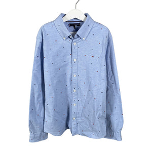 Poikien Tommy Hilfiger - Kauluspaita, koko 146 - 152 - Sininen (1)