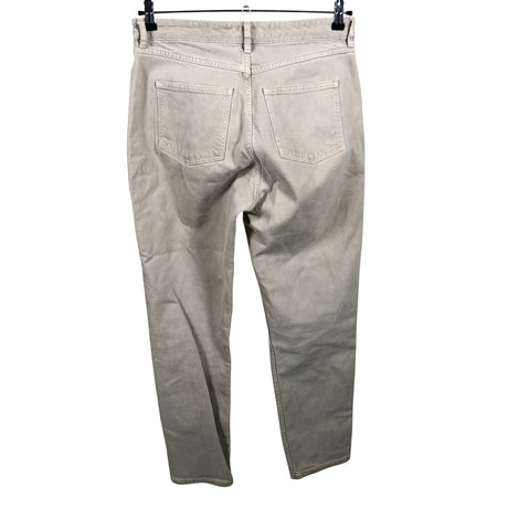 Naisten Knowledge Cotton Apparel - Farkut, koko W32 - Beige (2)