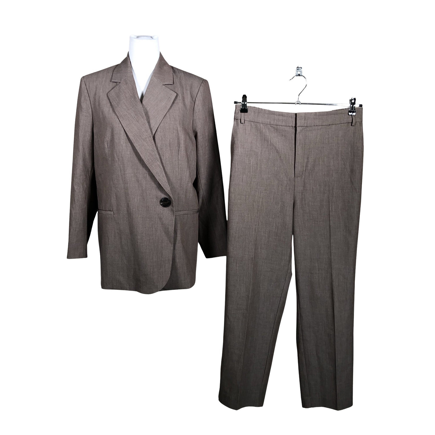 Naisten InWear - Jakkupuku, koko 38 - Ruskea (1)