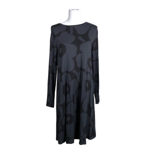 Naisten Marimekko - Trikoomekko, koko 38 - Musta (1)