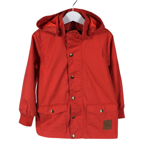 Unisex Mini Rodini - Ulkoilutakki, koko 116 - 122 - Punainen (1)