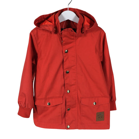 Unisex Mini Rodini - Ulkoilutakki, koko 116 - 122 - Punainen ()