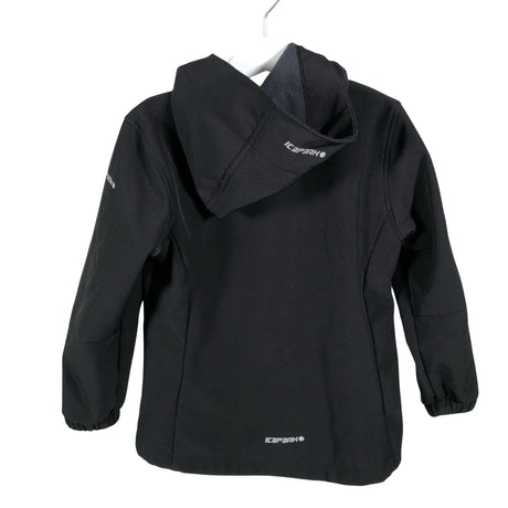 Unisex Icepeak - Softshell-takki, koko 116 - 122 - Musta (2)