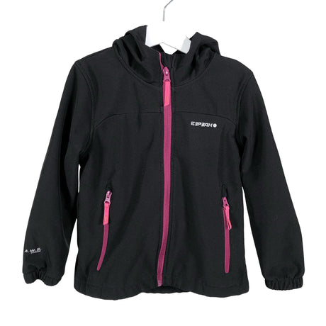 Unisex Icepeak - Softshell-takki, koko 116 - 122 - Musta ()