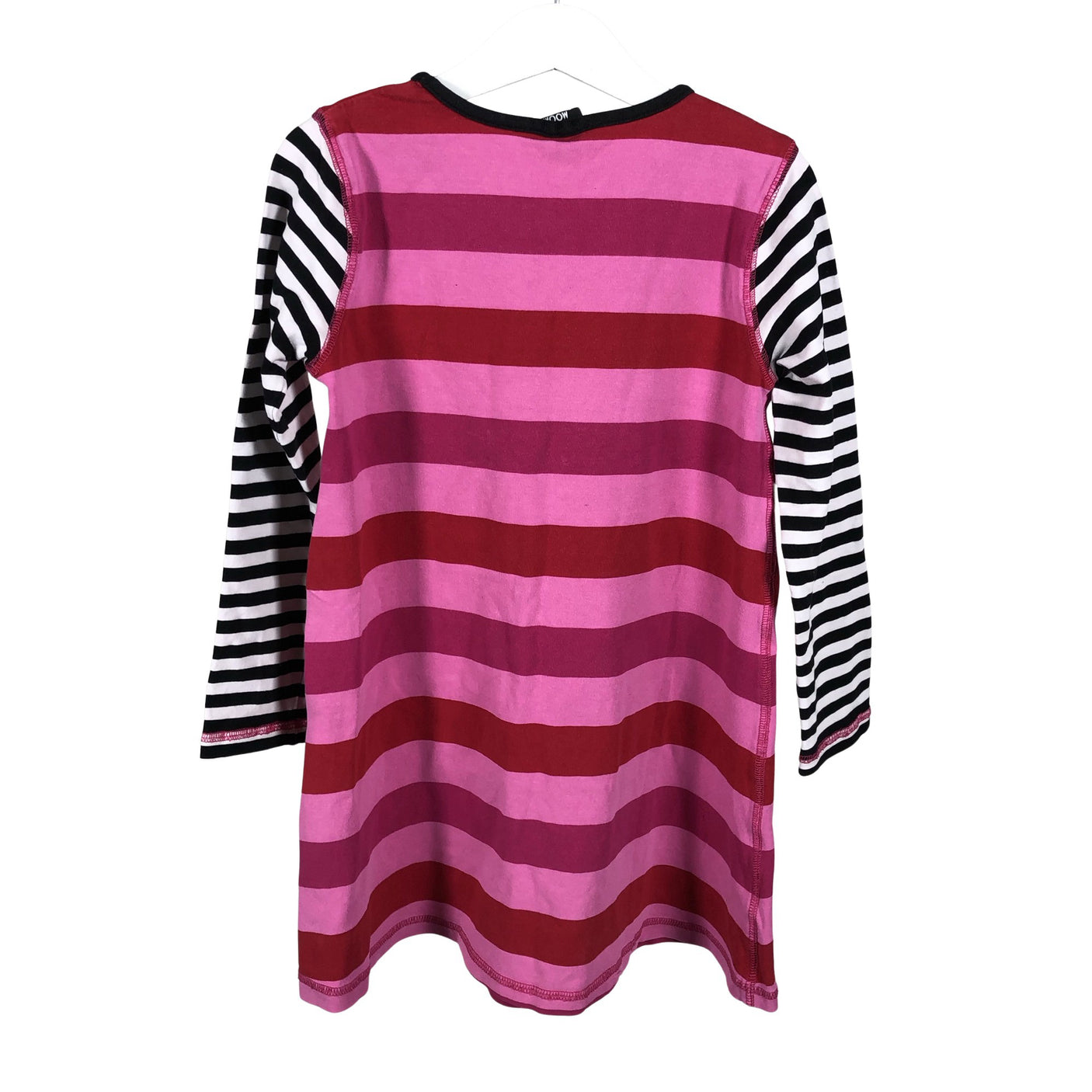 Tyttöjen Lindex - Trikoomekko, koko 116 - 122 - Pinkki (2)