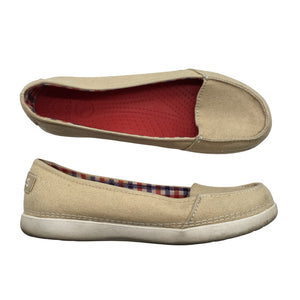 Naisten Crocs - Ballerinat, koko 39 - Ruskea (1)