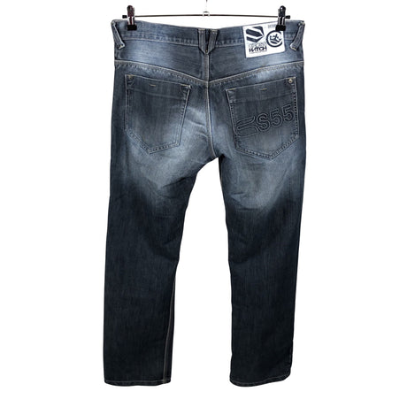 Miesten Crosshatch - Farkut, koko W36 - Sininen (2)