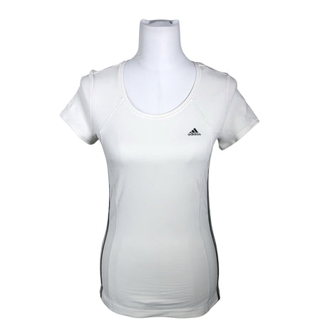 Naisten Adidas - Urheilupaita, lyhyet hihat, koko 36 - Valkoinen ()