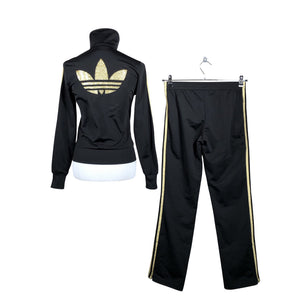 Naisten Adidas - Verryttelytakki, koko 34 - Musta (2)