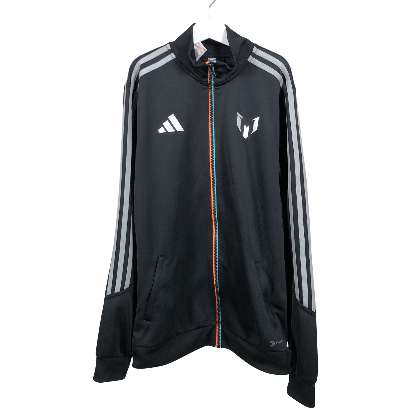 Unisex Adidas - Verryttelytakki, koko 170 - 176 - Musta (1)